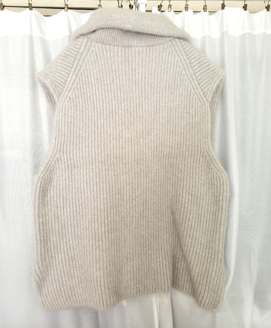 chocolat_m様【新品未使用】カオスブルーフォックススキッパーニットベスト