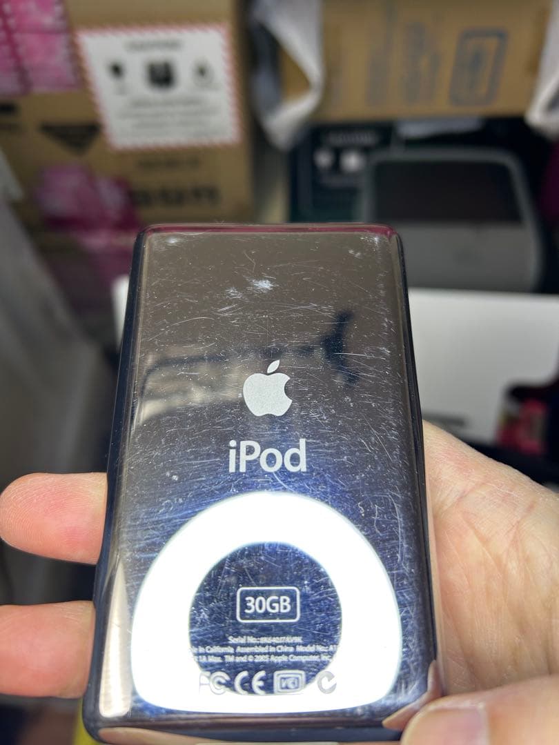 ▪️放出▪️Apple iPod 30GB本体と付属品※ジャンク扱い
