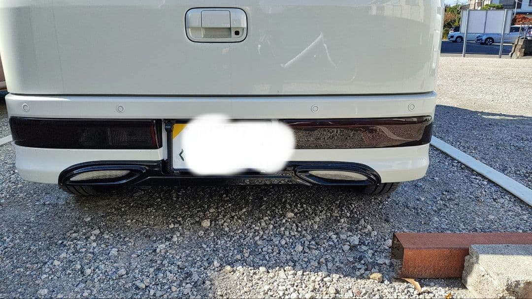 DA17wエブリィワゴン リアハーフスポイラー　OEM車可能　　リアバンパー