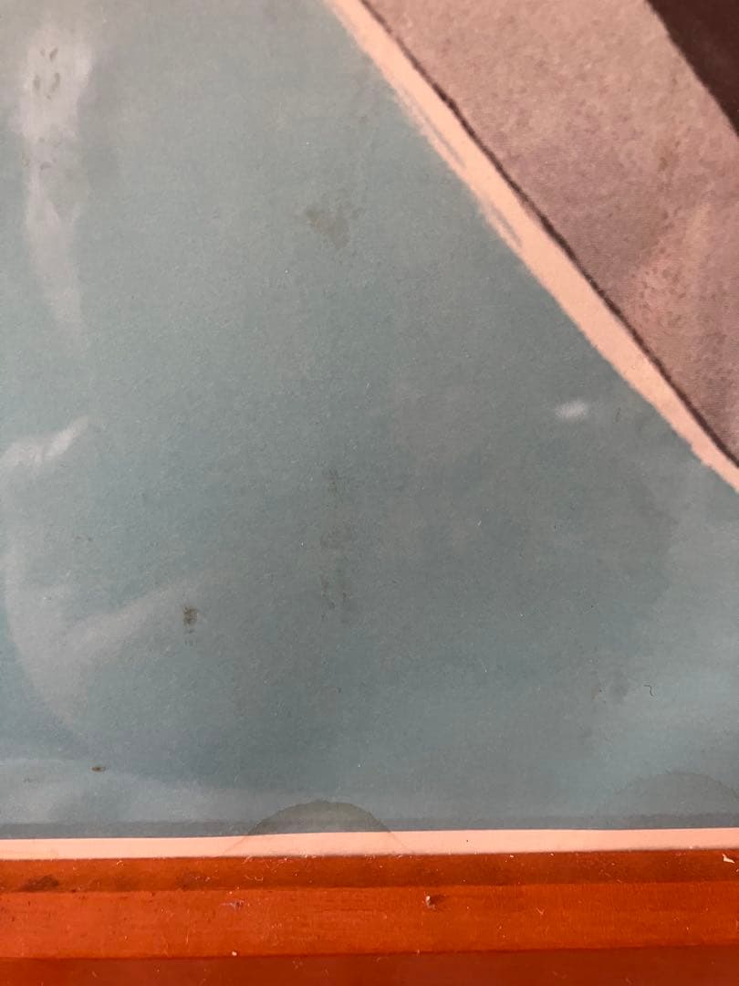 け*こ様 【希少】Savignac サヴィニャックオリベッティ 再版ポスター 額