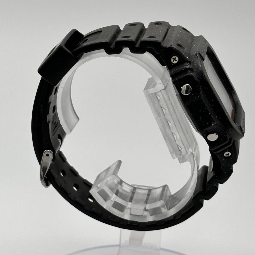 専用稼働 電波◎G-SHOCK 電波ソーラー ブラック スクエア ジーショック