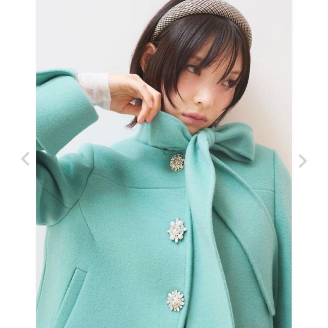 LILY BROWN リリーブラウン 2025AW 2wayビジューコート