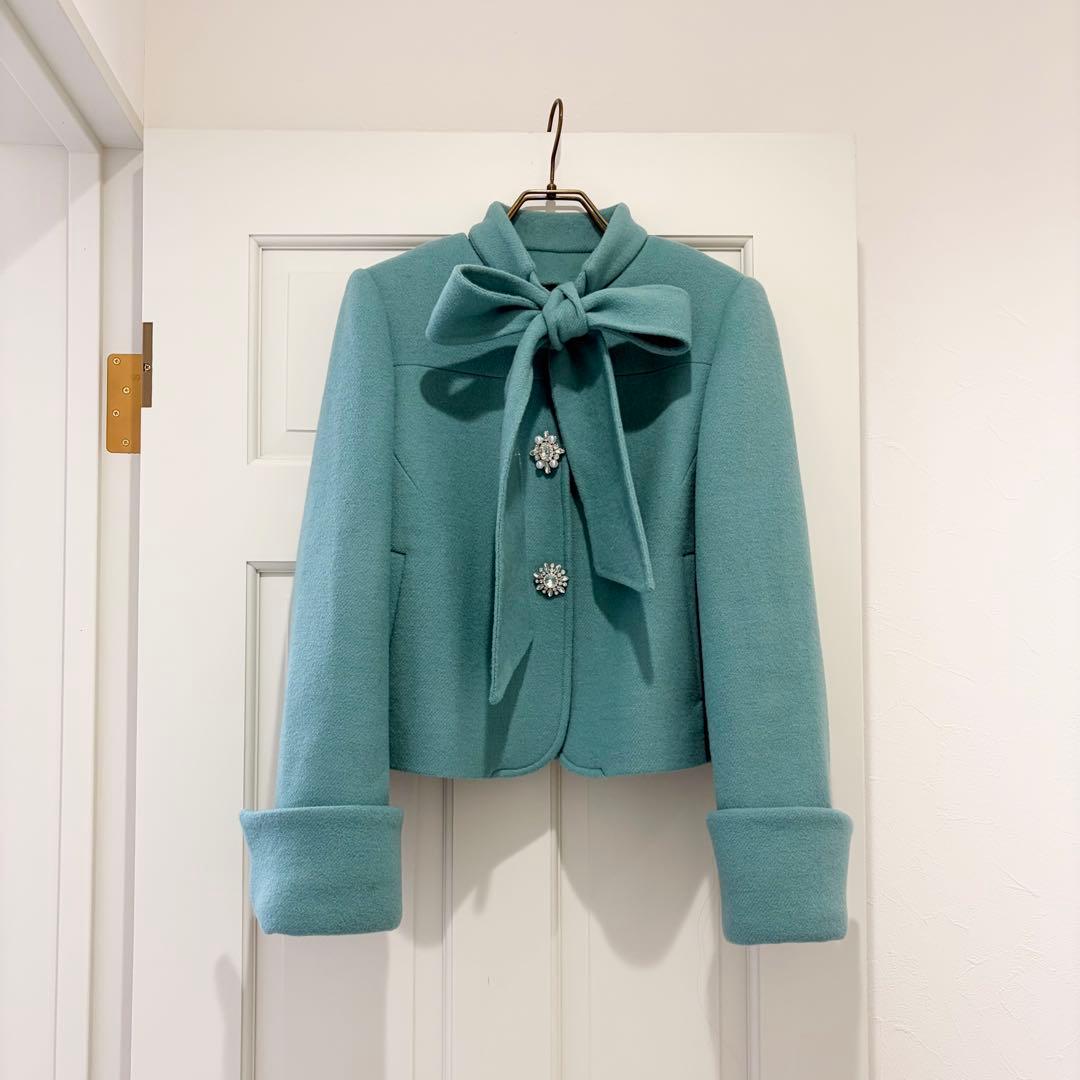 LILY BROWN リリーブラウン 2025AW 2wayビジューコート