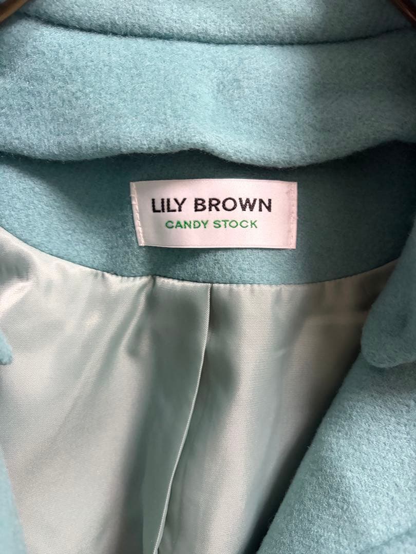 LILY BROWN リリーブラウン 2025AW 2wayビジューコート