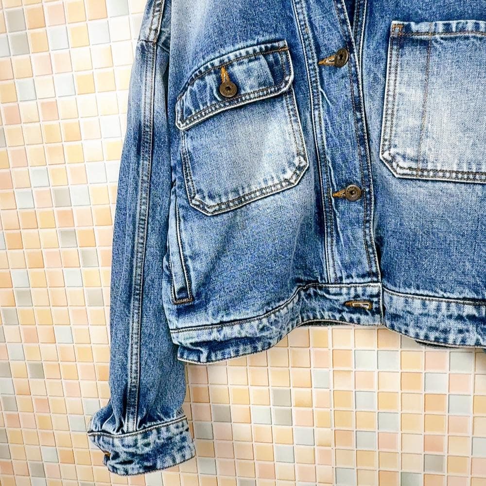 マックスマーラ　 デニムジャケット クロップド丈　MAXMARA 　36