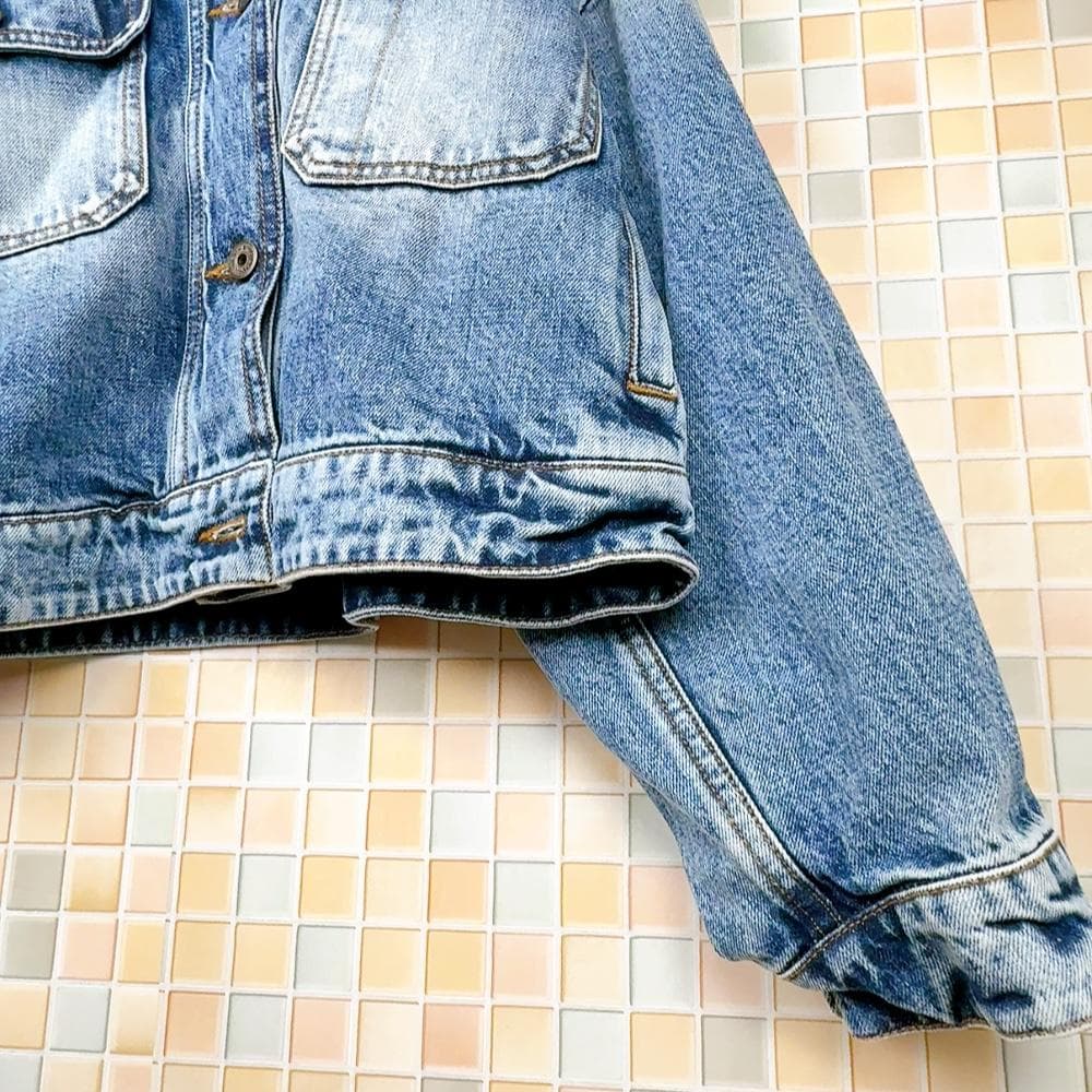 マックスマーラ　 デニムジャケット クロップド丈　MAXMARA 　36