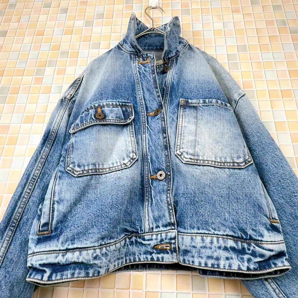 マックスマーラ　 デニムジャケット クロップド丈　MAXMARA 　36