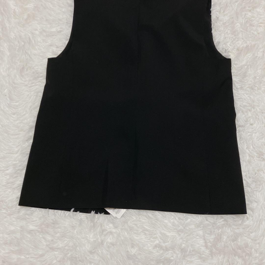 【タグ付き】plage プラージュ calla lily ジレ ブラック 38