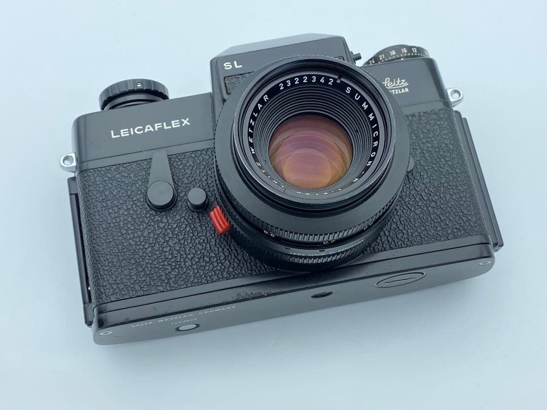 Leicaflex SL 1969年 Summicron 50mm付き黒 完動品