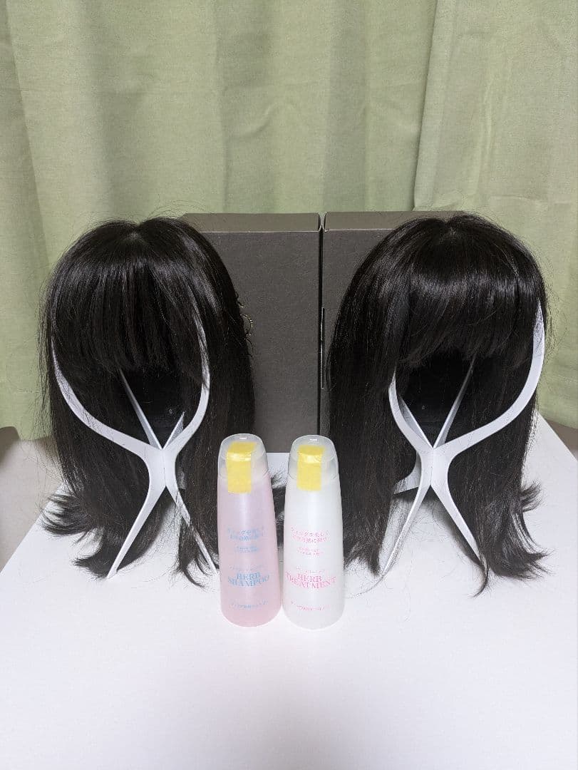 アンベリール　医療用ウイッグ２点　シャンプーリンス付き　匿名配送　値下げ