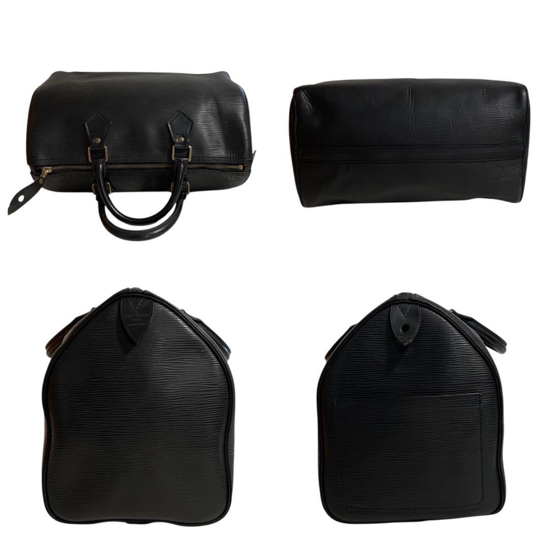 ルイヴィトン　エピ　スピーディ30　ミニボストンバッグ　黒　5375