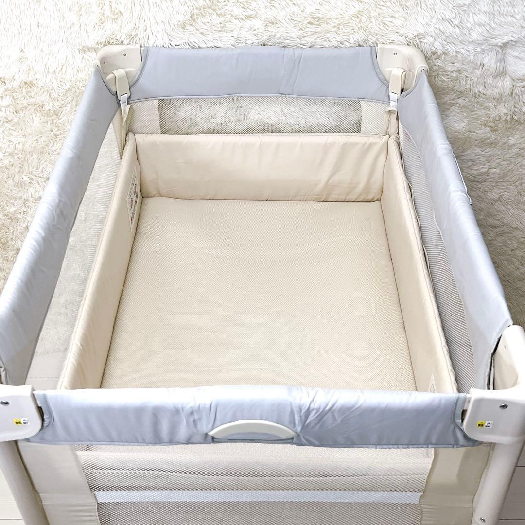 Aprica アップリカ ベビーベッド ココネルエアーAB 元箱付き 極美品