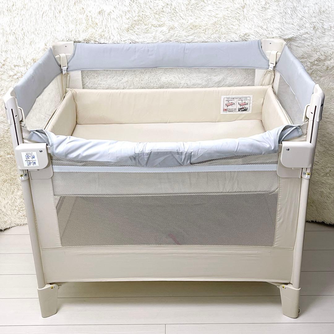 Aprica アップリカ ベビーベッド ココネルエアーAB 元箱付き 極美品