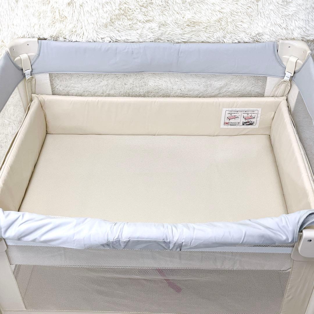 Aprica アップリカ ベビーベッド ココネルエアーAB 元箱付き 極美品