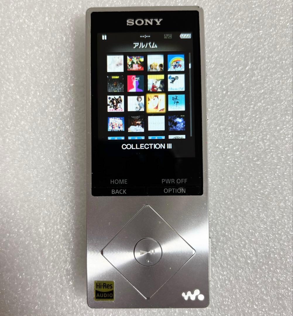 【バッテリー良好】ソニー　ウォークマン　NW-A16 32GB 白銀