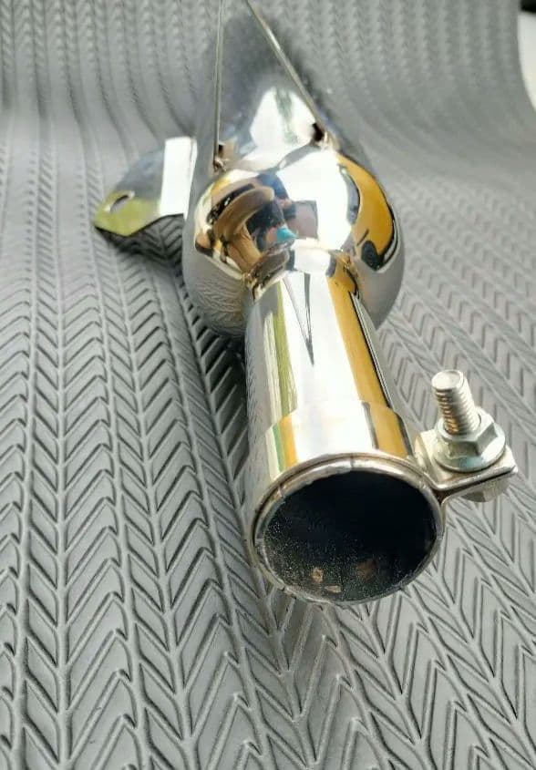 エストレヤ　大和ステンレスマフラー　ダイワ