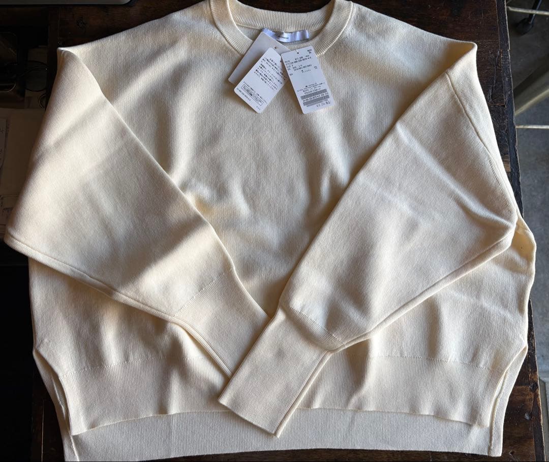 FRAMeWORKダブルジャガードプルオーバーダブルジャガードストレートスカート