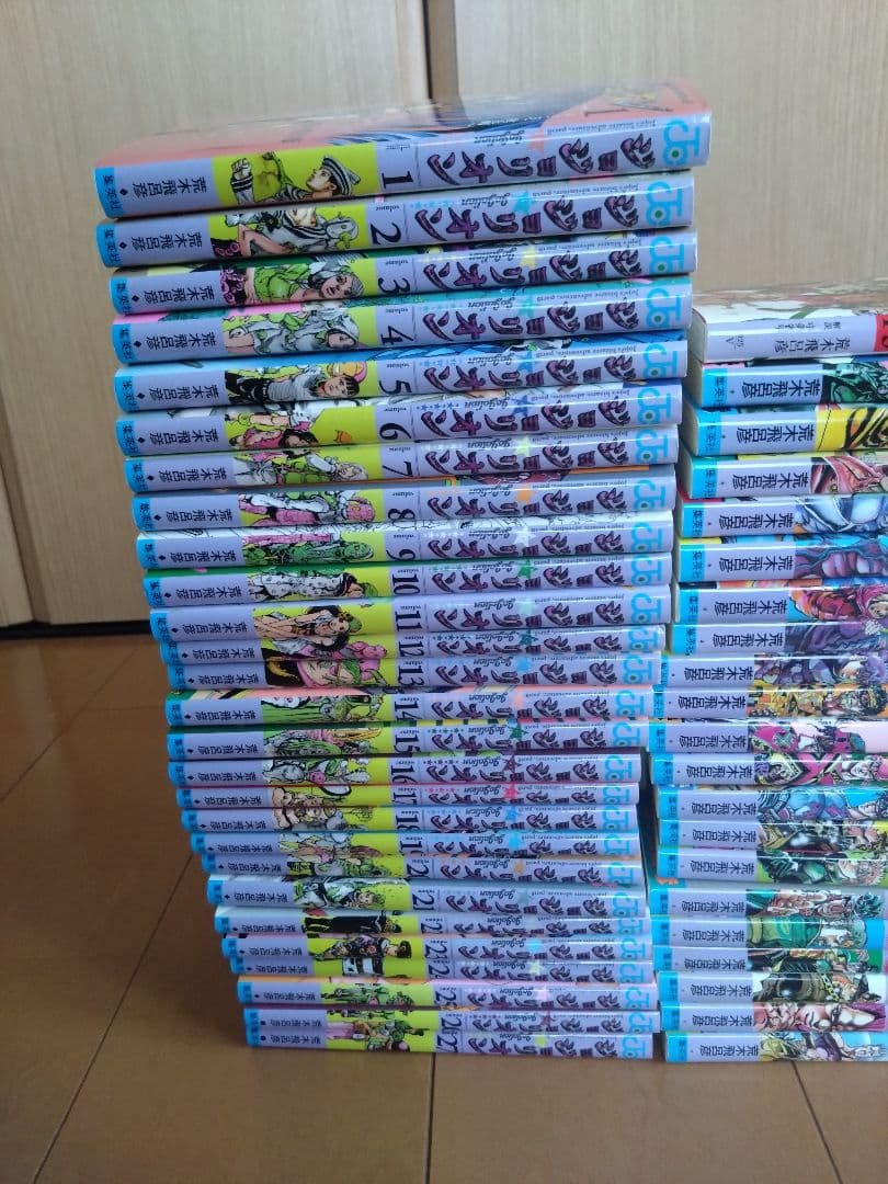 ジョジョの奇妙な冒険全巻＆ジョジョリオン全巻＆ジョジョの奇妙な名言集