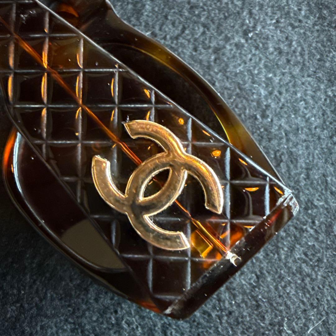 CHANELシャネル マトラッセ サングラス 01450 91235 べっ甲柄