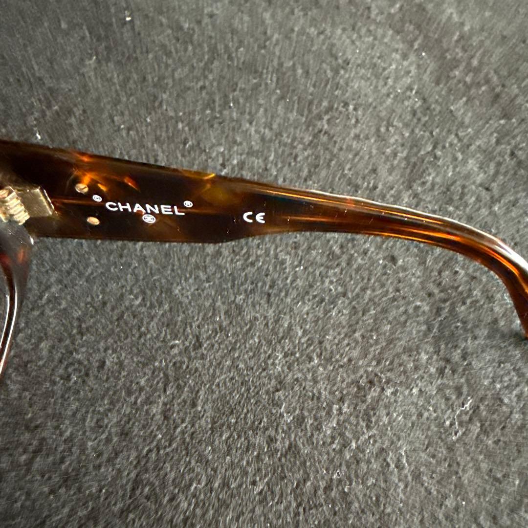 CHANELシャネル マトラッセ サングラス 01450 91235 べっ甲柄