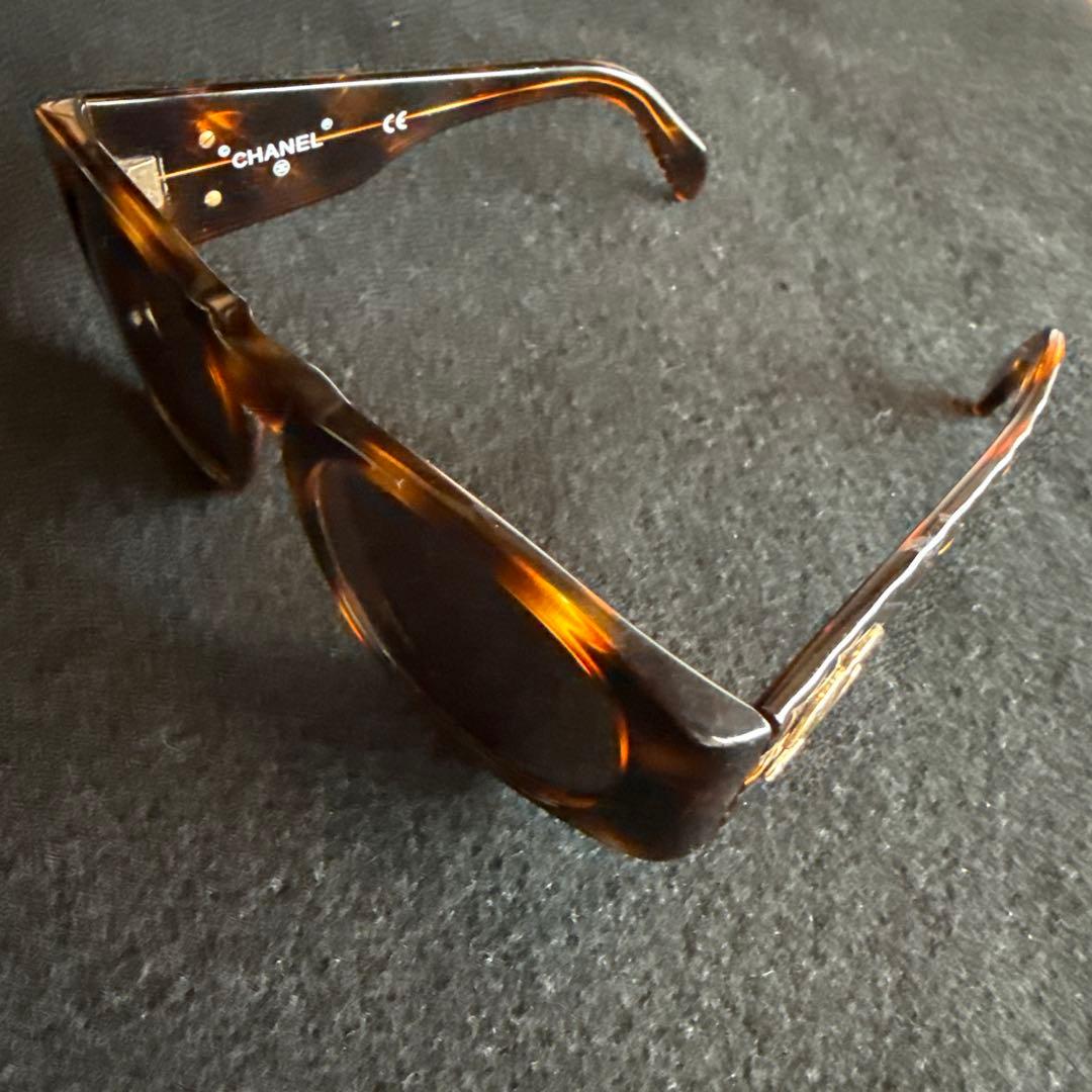 CHANELシャネル マトラッセ サングラス 01450 91235 べっ甲柄