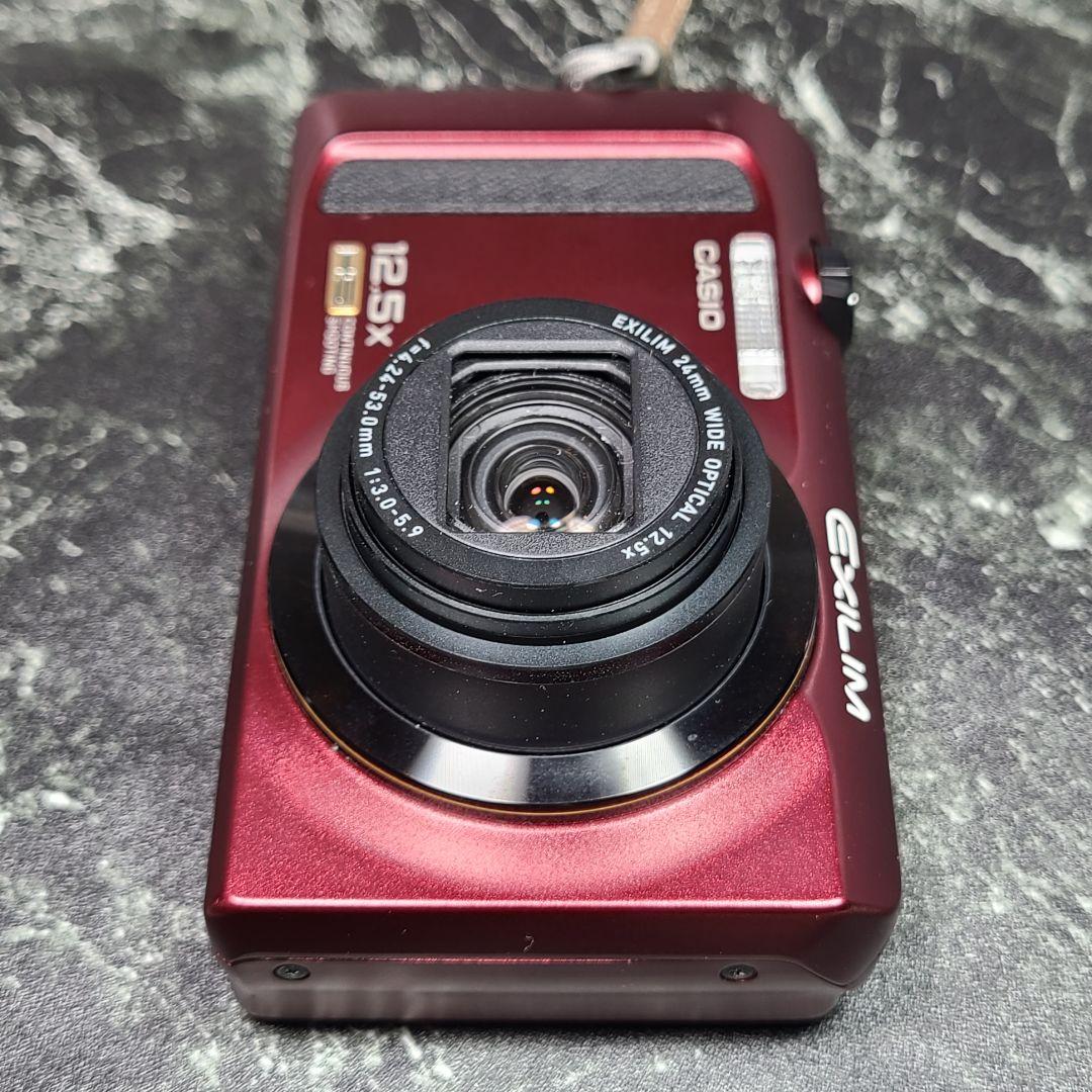 【CASIO】カシオ EXILIM EX-ZR300　1610万画素　レッド