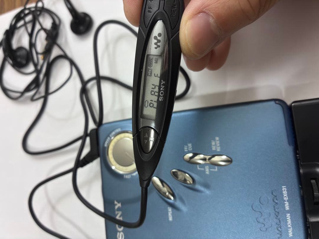 SONY WM-EX631 カセットプレーヤー、完動品