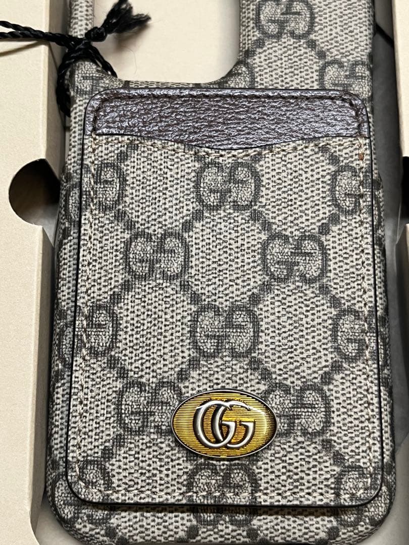 【新品未使用】　GUCCI スマホケース iPhone13 Pro 01