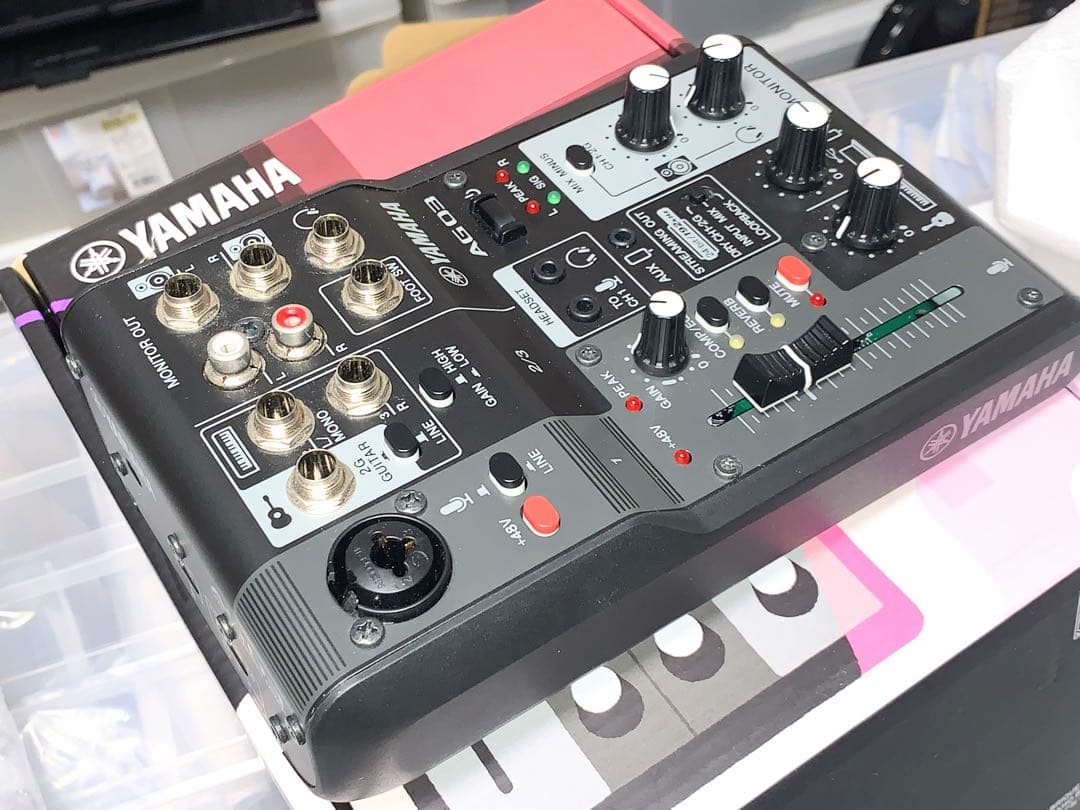 YAMAHA AG03 MK2 オーディオインターフェイス