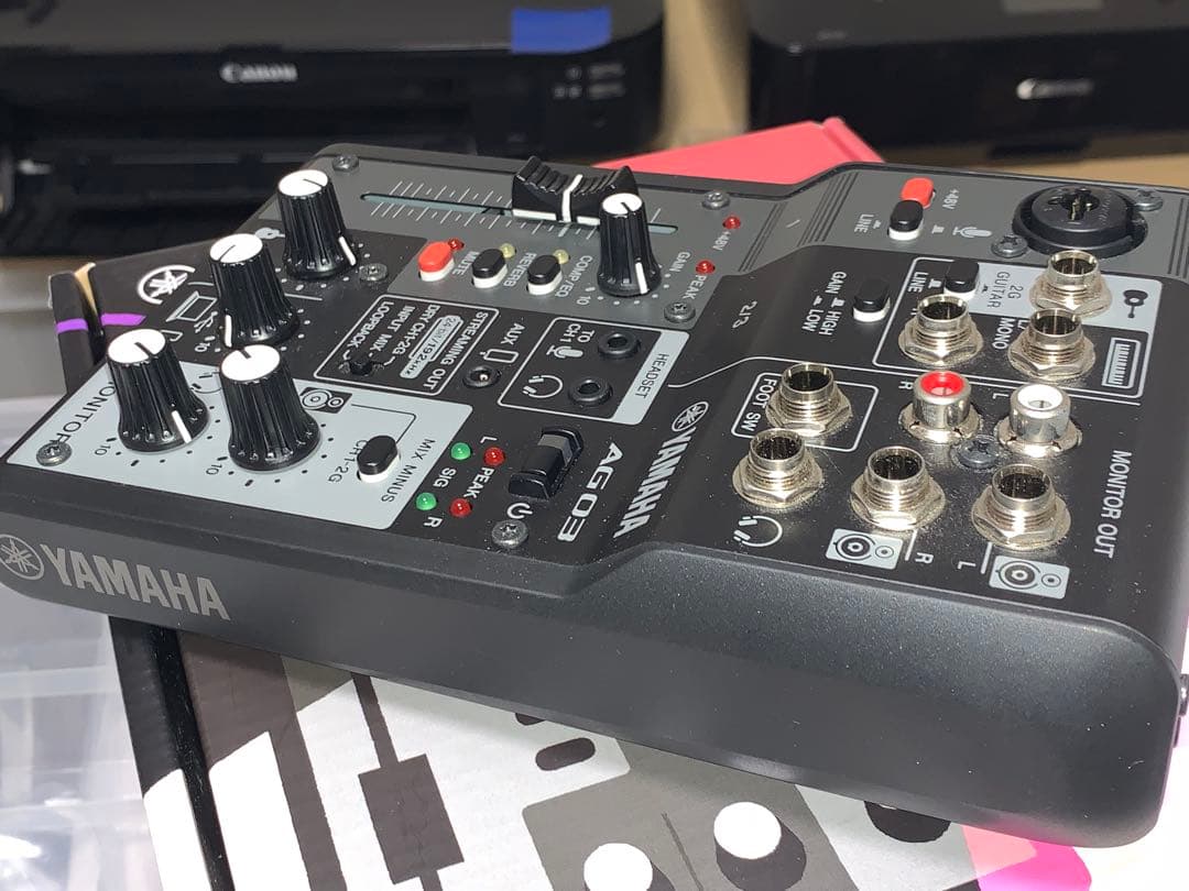 YAMAHA AG03 MK2 オーディオインターフェイス