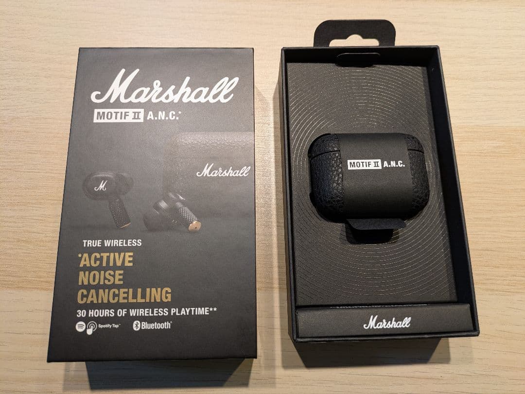 Marshall Motif II A.N.C. イヤホン　【左側不調】