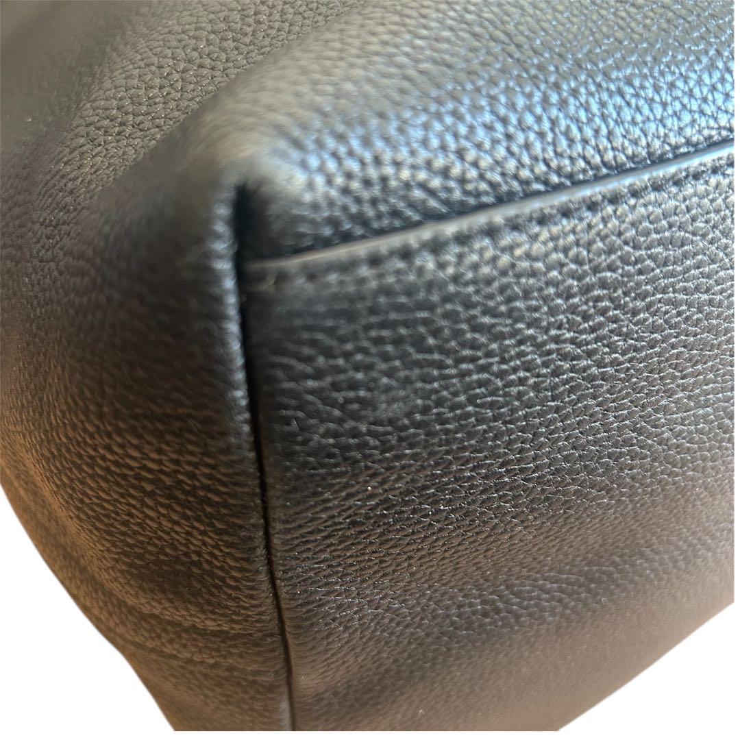 kate spade トートバッグ A4 エンボス ビジネス 黒 ブラック