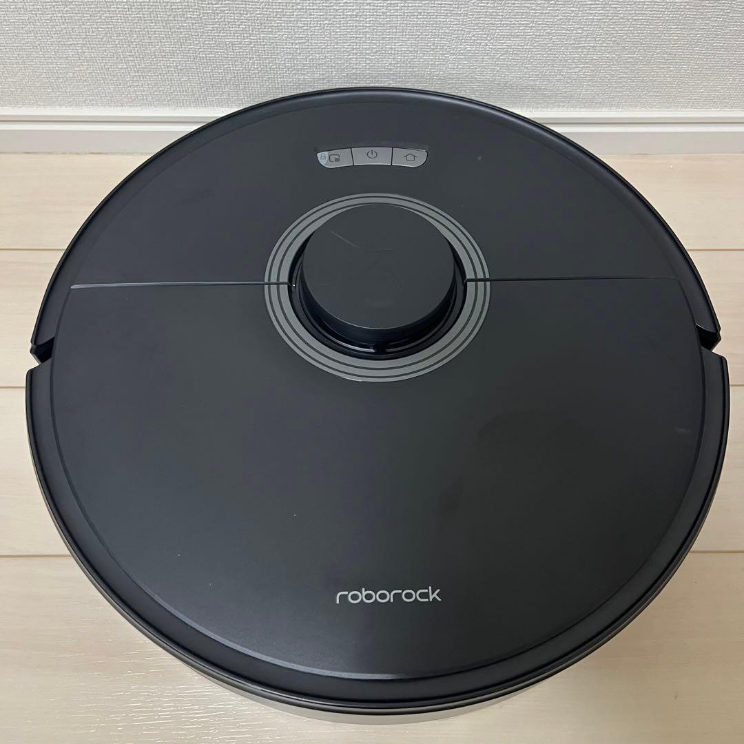 Roborock Q7 Max+ ロボット掃除機本体　黒