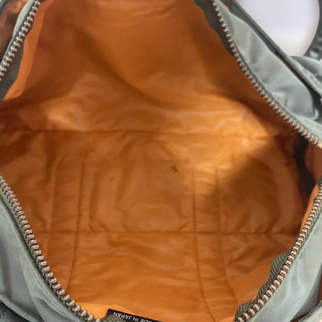 PORTER　ポーターミニ ボストンバッグ　タンカー ナイロン カーキ （L）