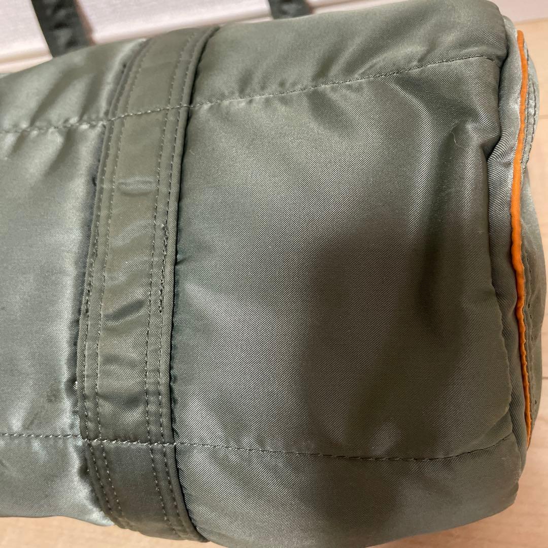 PORTER　ポーターミニ ボストンバッグ　タンカー ナイロン カーキ （L）
