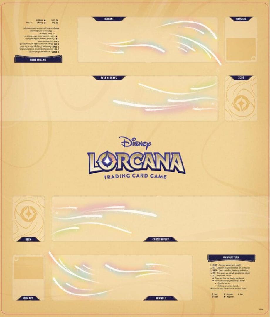 ロルカナ　ダブルプレイヤープレマット　公式中国トーナメント　非売品