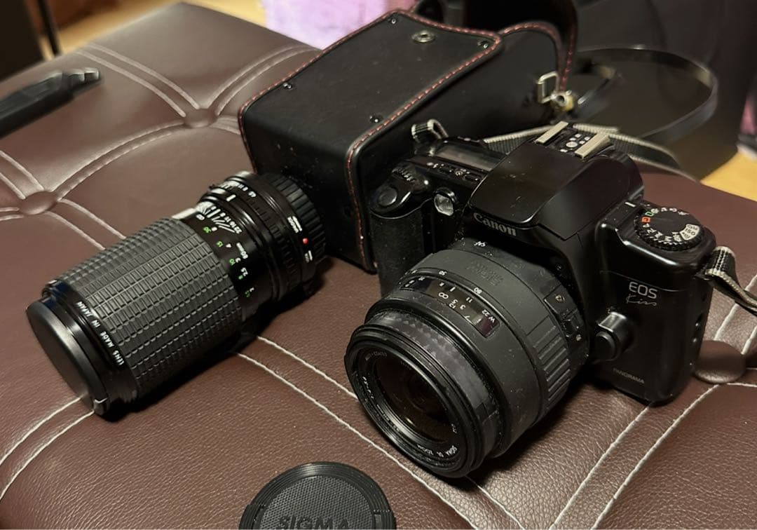 Canon EOS Kiss 一眼レフカメラ レンズ2本付き