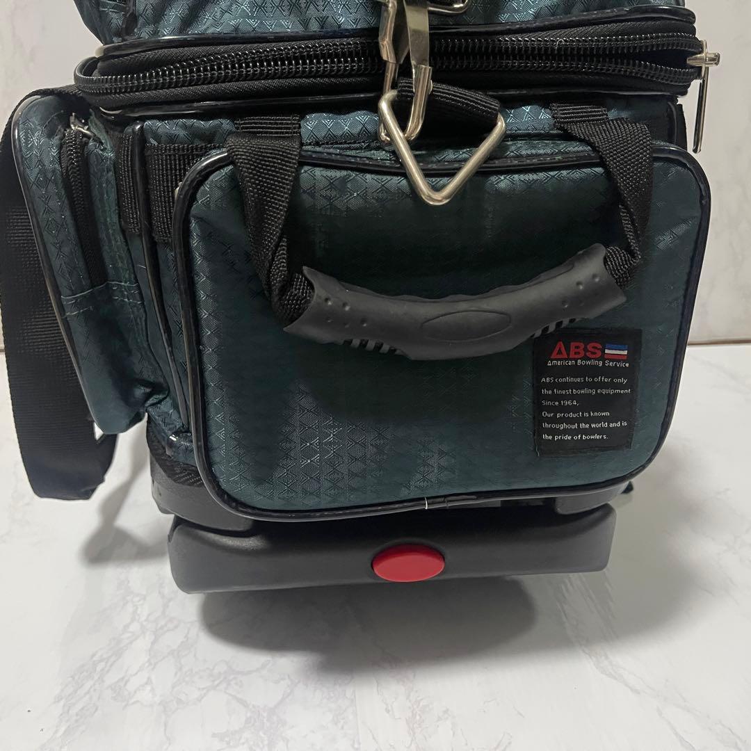 未使用 PRO-AM ボウリング キャリーバッグ ボール2個用 タイヤ付