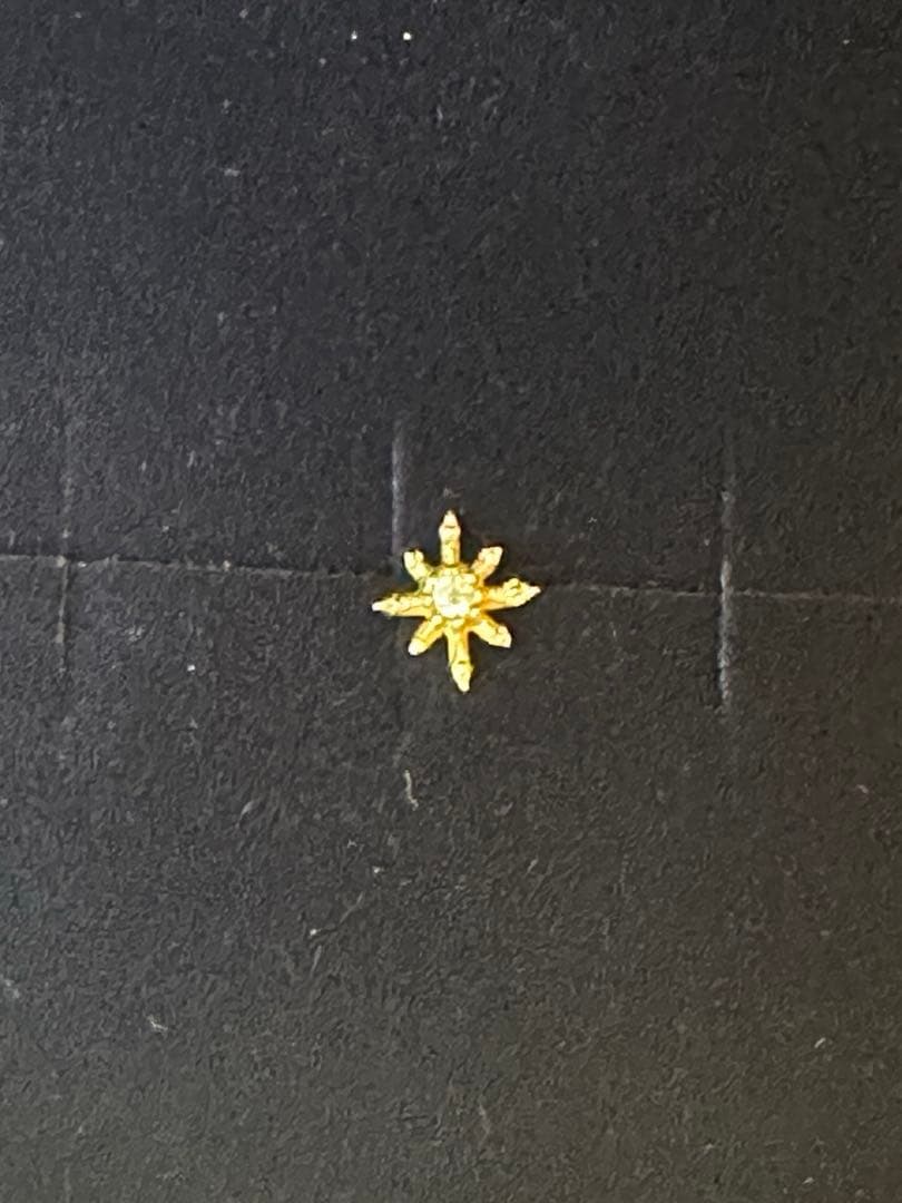 クアラントット quarant’otto K18 ピアス 片耳