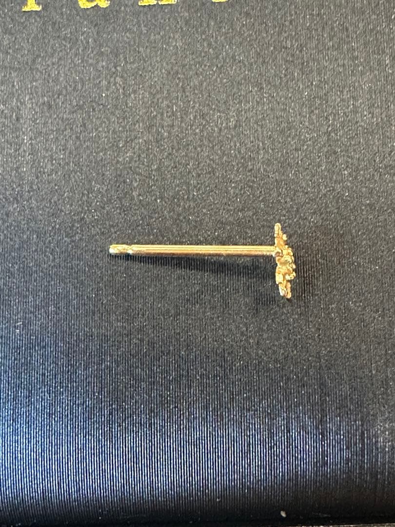 クアラントット quarant’otto K18 ピアス 片耳