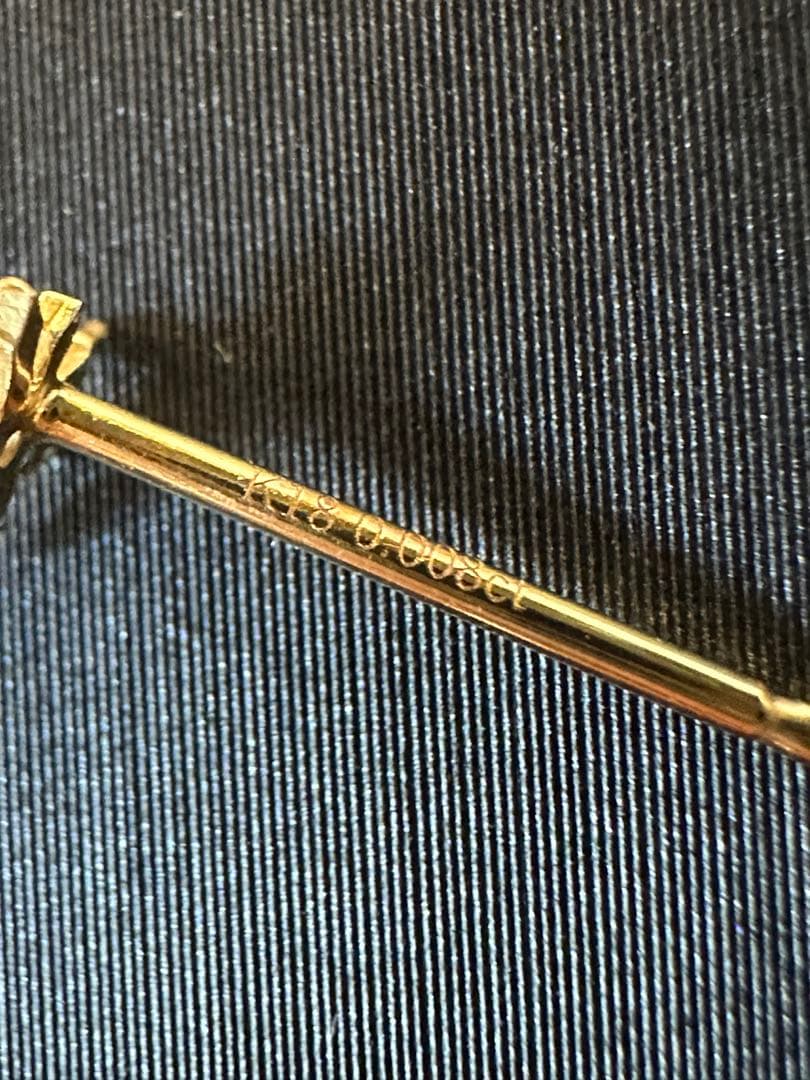 クアラントット quarant’otto K18 ピアス 片耳