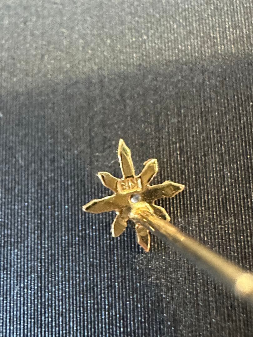 クアラントット quarant’otto K18 ピアス 片耳