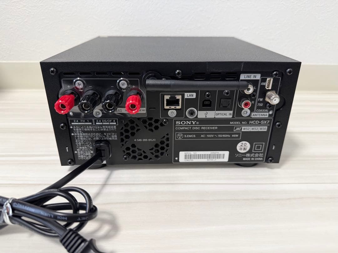SONY＊CMT-SX7＊マルチオーディオコンポ＊Bluetooth対応