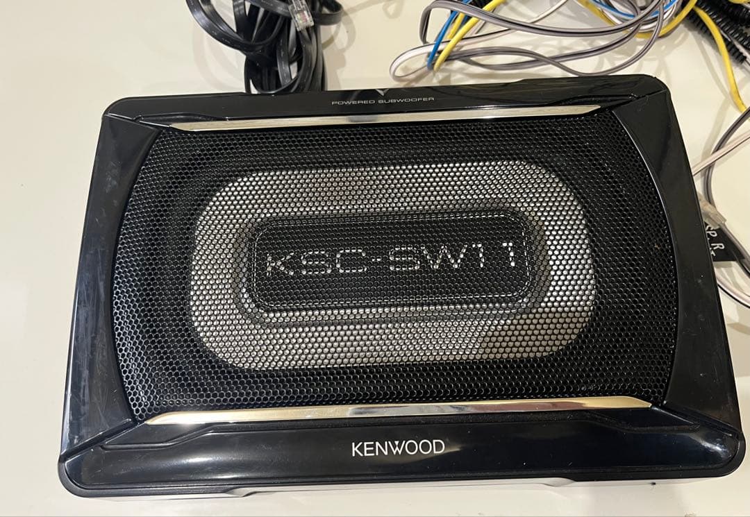 KENWOOD KSC-SW1 サブウーファー 黒