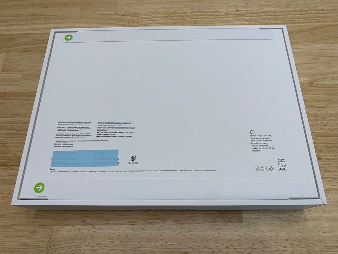 【新品】MacBook Air M4 13インチ ミッドナイト USキーボード