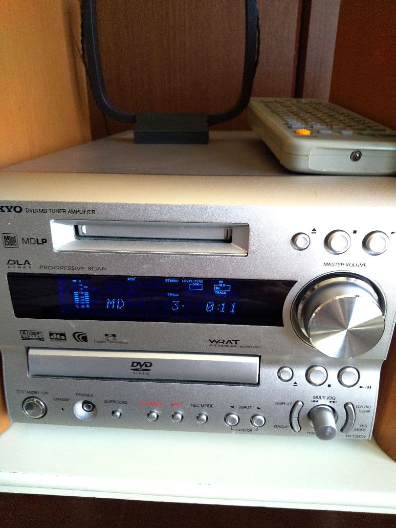 【動作品】ONKYO FR-7GXDV (ピックアップレンズ, ベルト交換済)