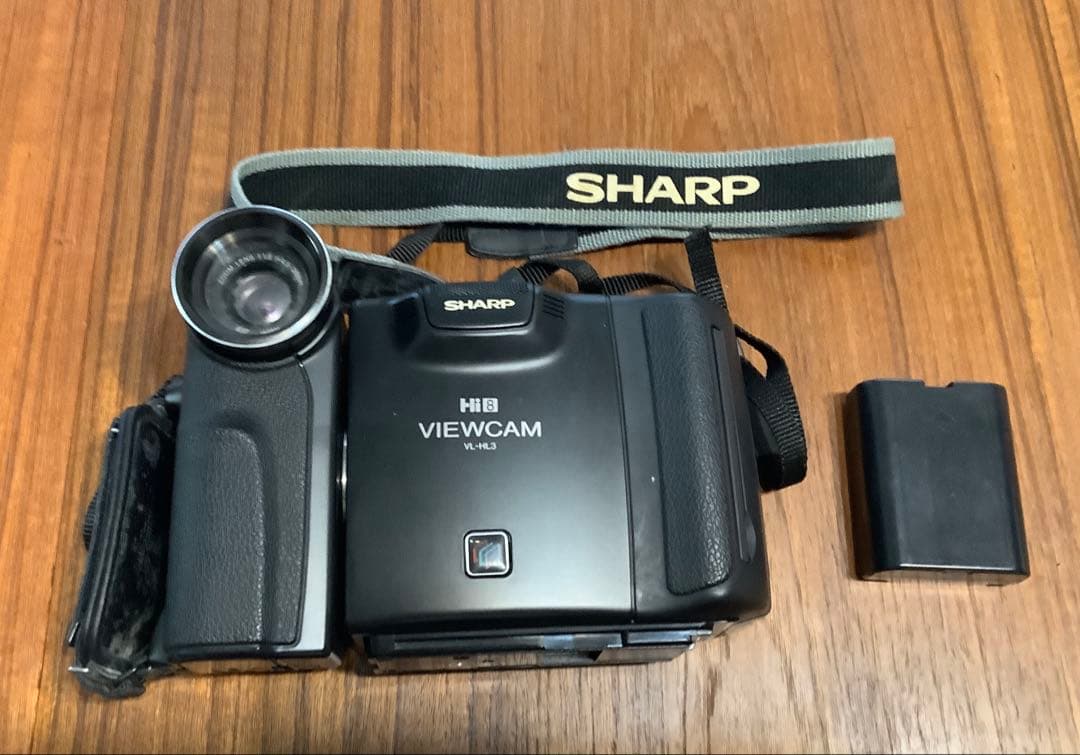 SHARP HI8液晶ビューカム VL-HL3 液晶8ミリビデオカメラ