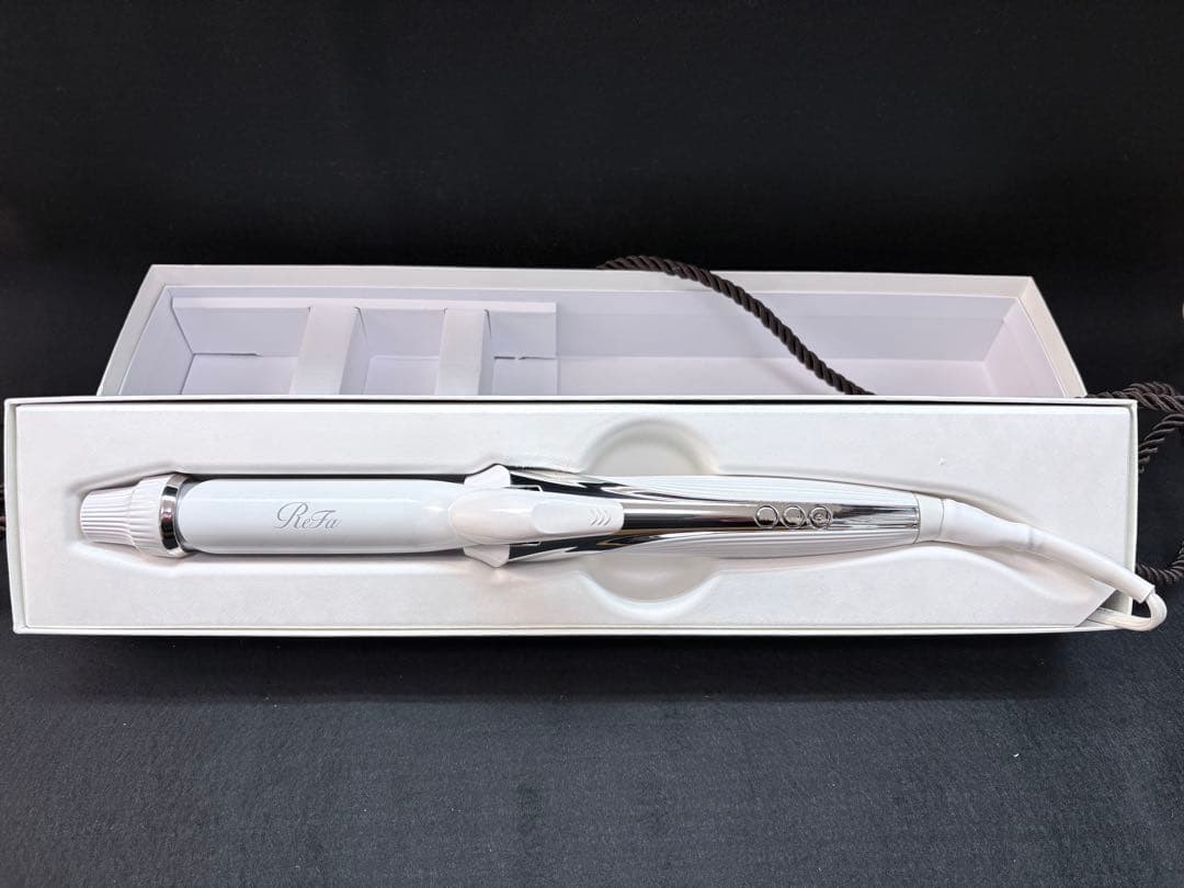 【動作確認済み】【化粧箱付き】 ReFa カールアイロン　26mm
