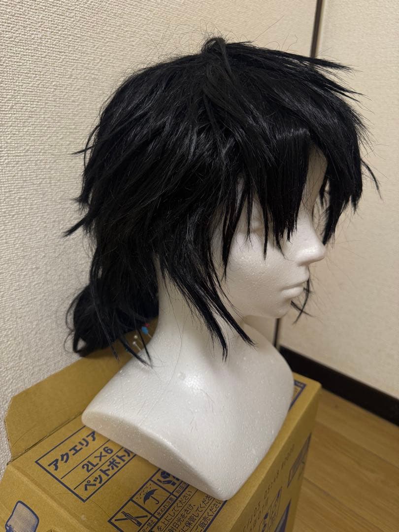 鬼滅の刃、冨岡義勇、コスプレ衣装フルセット (男性Lサイズ)