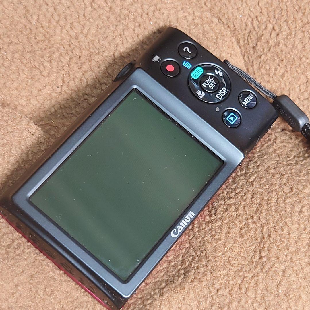 CANONパワーショット★美品PowerShotA2300レッド★デジカメ送料込